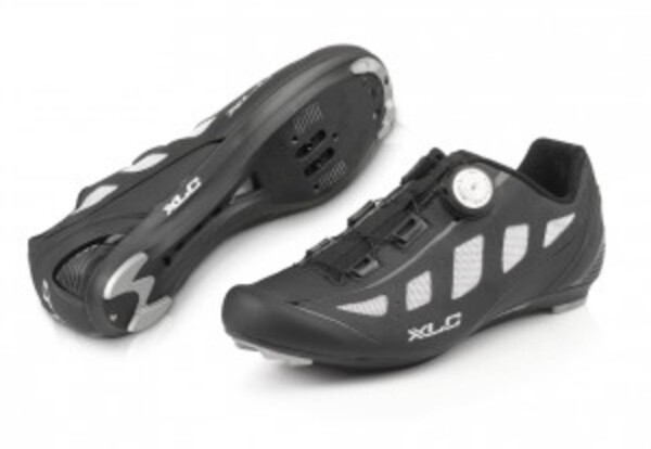 XLC Pro Road-Shoes CB-R06 schwarz/grau Gr. 45