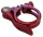 XLC Sattelstütz-Klemmring PC-L05 Ø 34,9mm, rot, mit Schnellspanner