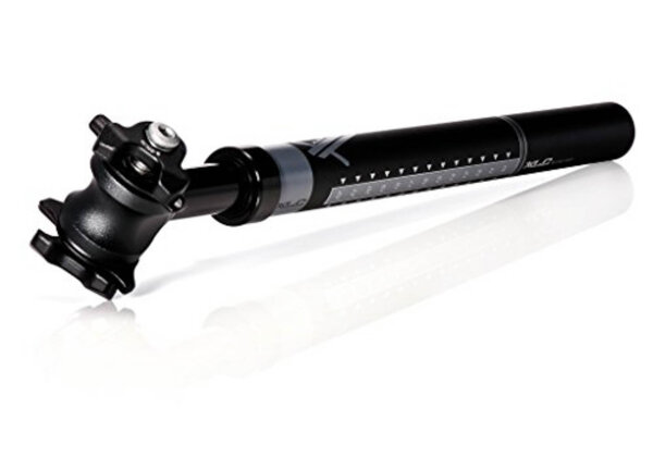xlc federsattelstütze comp sp-s08 ø 27,2mm, 350mm, schwarz, 60-85kg