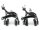 Bremsensatz Campagnolo Black Skeleton BR15-BDP, (dual pivot VR+HR)