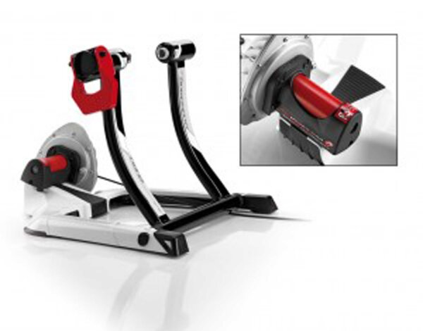 Heimtrainer Elite Quobo Hydromag Magnet-/Fluidtrainer, schwarz/weiß