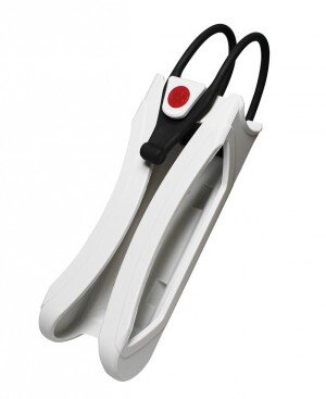 Halter für Trelock-Faltschloss FS 500 ZF 500 weiß