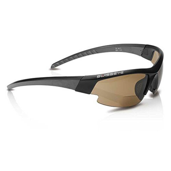 Sportbrille Swisseye Gardosa Evo Bifocal Rah.sw matt/gun-metal Glas braun 2,5 dpt