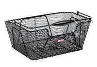 hinterradkorb un`x remio 40x30x17cm, schwarz, engmaschig